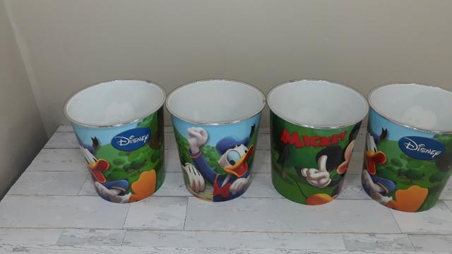 Potes do Mickey - Novos - sem uso - 04 peças