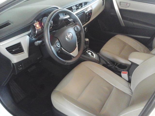 Toyota/ Corolla XEI 2.0 -2014/2015 - Branco - Flex - Foto 6