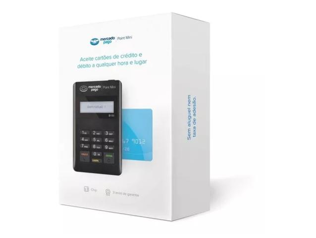 Revendedor (pap) maquina credito e débito R$ 9,99 cada unidade mini point