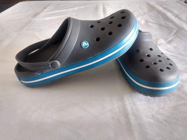 Sandália Crocs Crocband Original - Com Nf Semi Novo