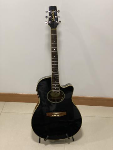 Violão Elétrico Aço Condor + Bag Drumshop - Foto 4