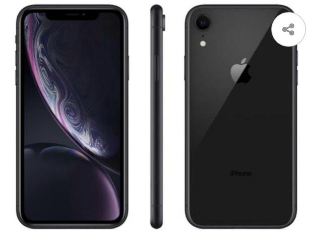 Vendo iphone xr preto