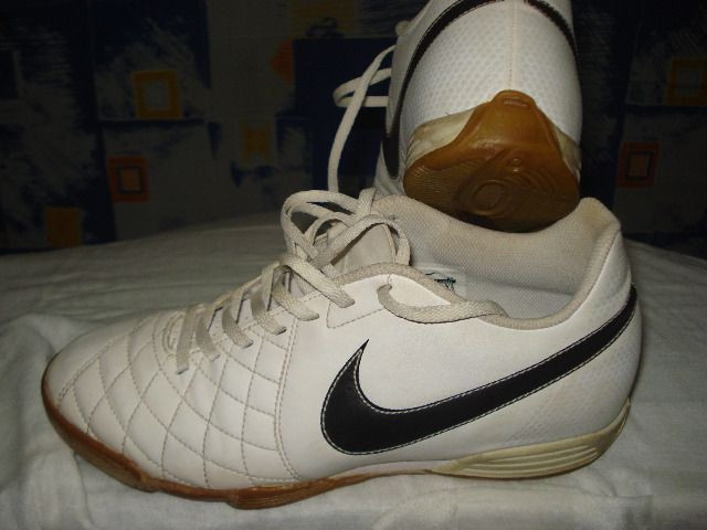 tenis nike branco couro