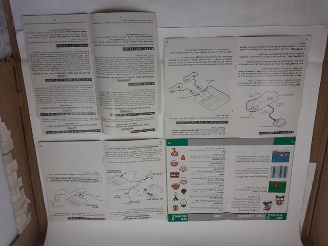 Nintendo manuais, 1993