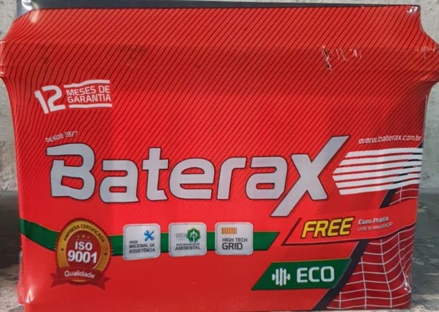 Bateria de 40 Ah Honda City Baterax com Inmetro e Garantia