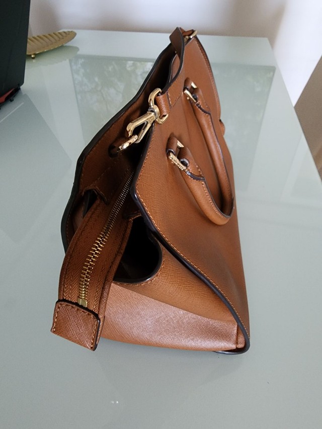 Bolsa Michael Kors Marrom Original - Foto 4