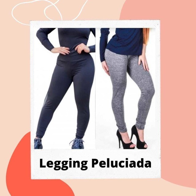 Calça Legging Peluciada