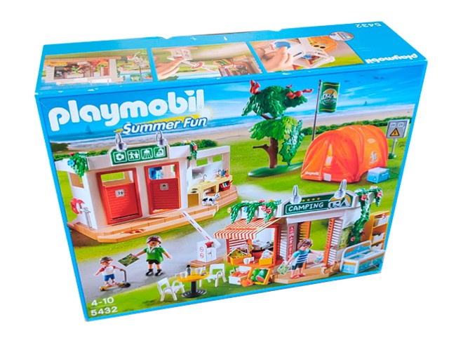 Playmobil Summer Fun - Acampamento 5432 - Geobra - Lacrado - Foto 3