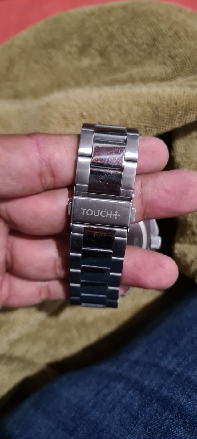 Relógio Touch, edição Diesel, prata. - Foto 2
