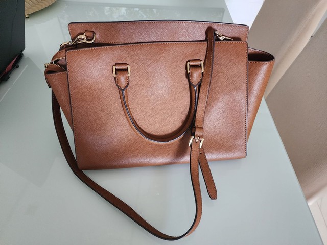 Bolsa Michael Kors Marrom Original - Foto 2