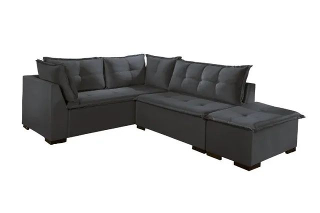 SOFÁ CANTO INOVE MOLAS BONNEL OFERTA R3 - Foto 4