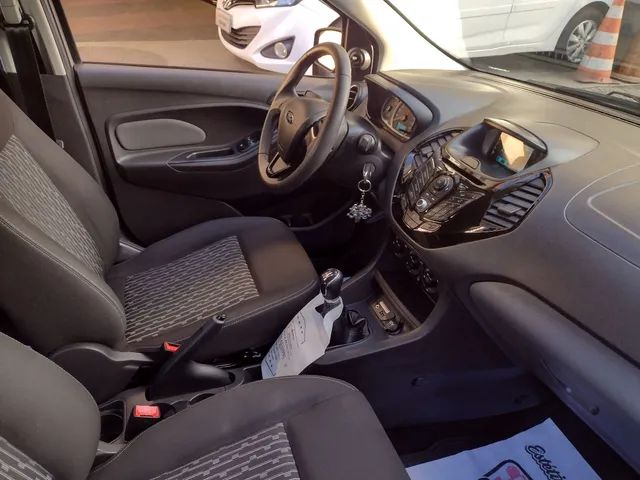 Ford Ka Sedan Se 1.0 2018 Prata Única Dona 
