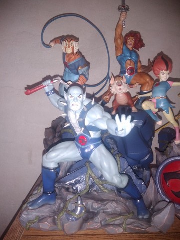 Set Thundercats Iron Studios 1/10 + Mumm-ha - Foto 4