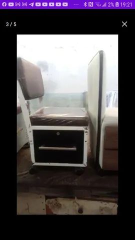 Ciranda/cadeira de manicure Van de velde seminova - Foto 3