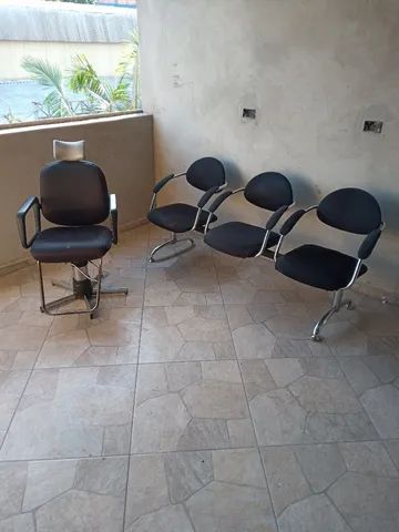 Cadeira De Espera Para Barbearia