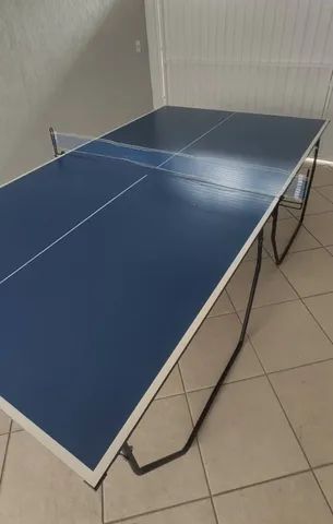 Mesa de Ping Pong Dobrável com Rodízio MDP Klopf 1007 - 15mm