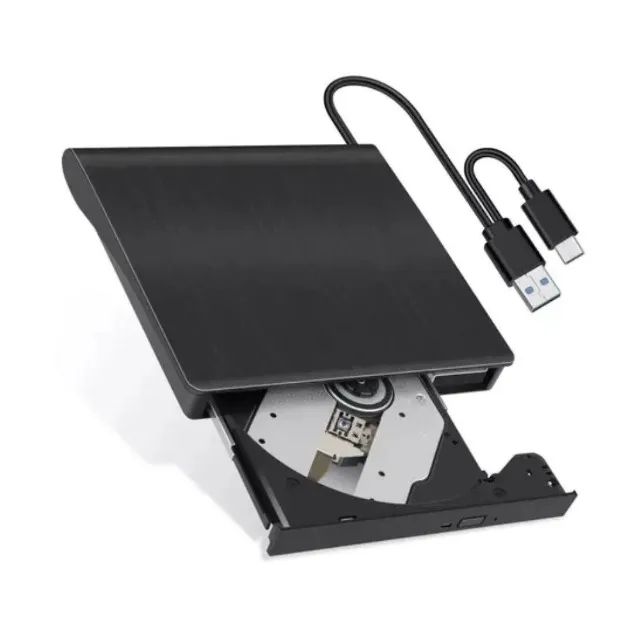 Gravador Externo De Cd E Dvd Tipo-c Usb 3.0 Externo  - Foto 3