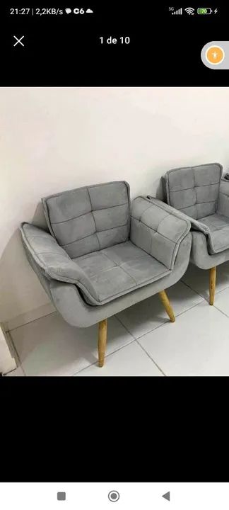 Poltrona Opala Luxo direto da fábrica  - Foto 5