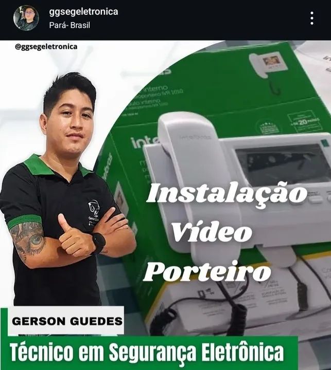 VIDEO PORTEIRO - INTERFONE- CÂMERA DE SEGURANÇA (LEIA  A DESCRIÇÃO)
