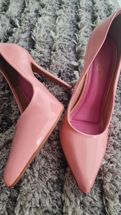 Scarpin rosa bebê  - Foto 5
