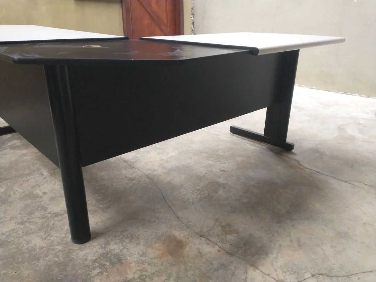 Mesa de Escritório L em Ótimo Estado - Foto 4