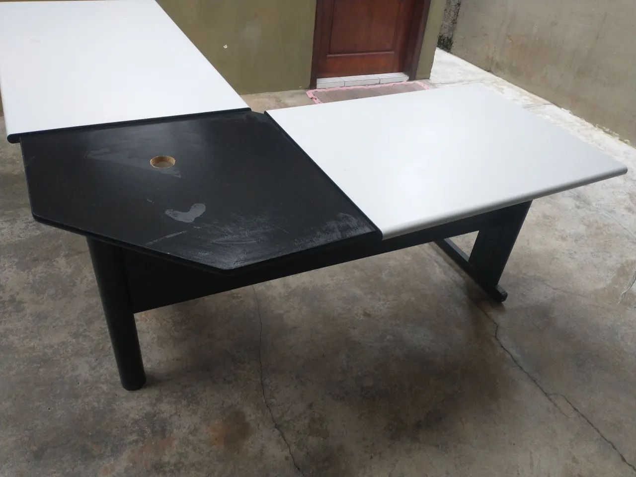 Mesa de Escritório L em Ótimo Estado - Foto 2