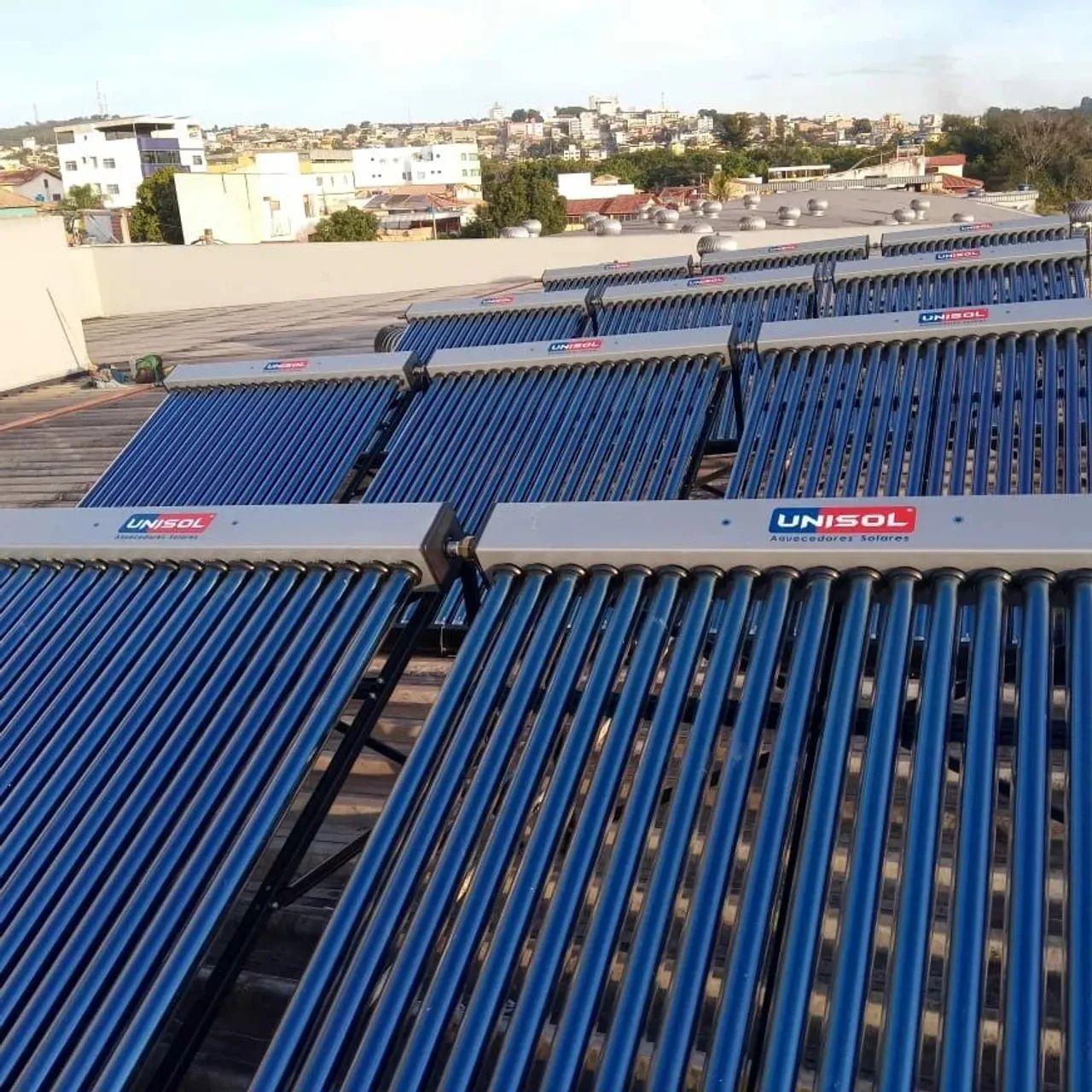 Aquecedor solar: MODULO A VACUO 25T
