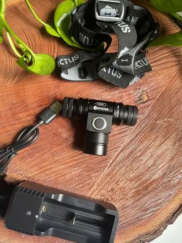 Lanterna de Cabeça Invictus Cave T6 - Foto 2