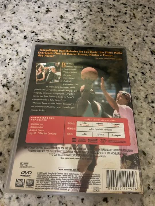 DVD Homens Brancos não sabem enterrar  - Foto 2
