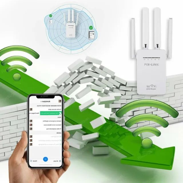 Repetidor de Sinal Wifi Pix Link  - Foto 3