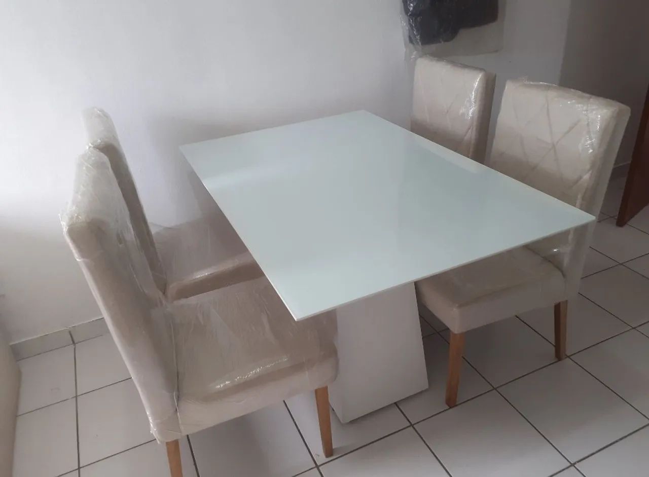 Conjunto Mesa e 4 Cadeiras P.R.O.M.O.Ç.Ã.O - Foto 4