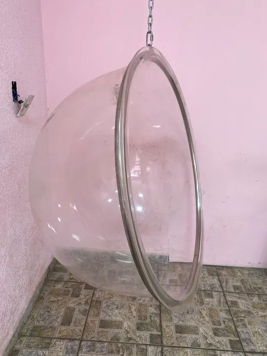 Poltrona Bolha Transparente para Decoração - Foto 4