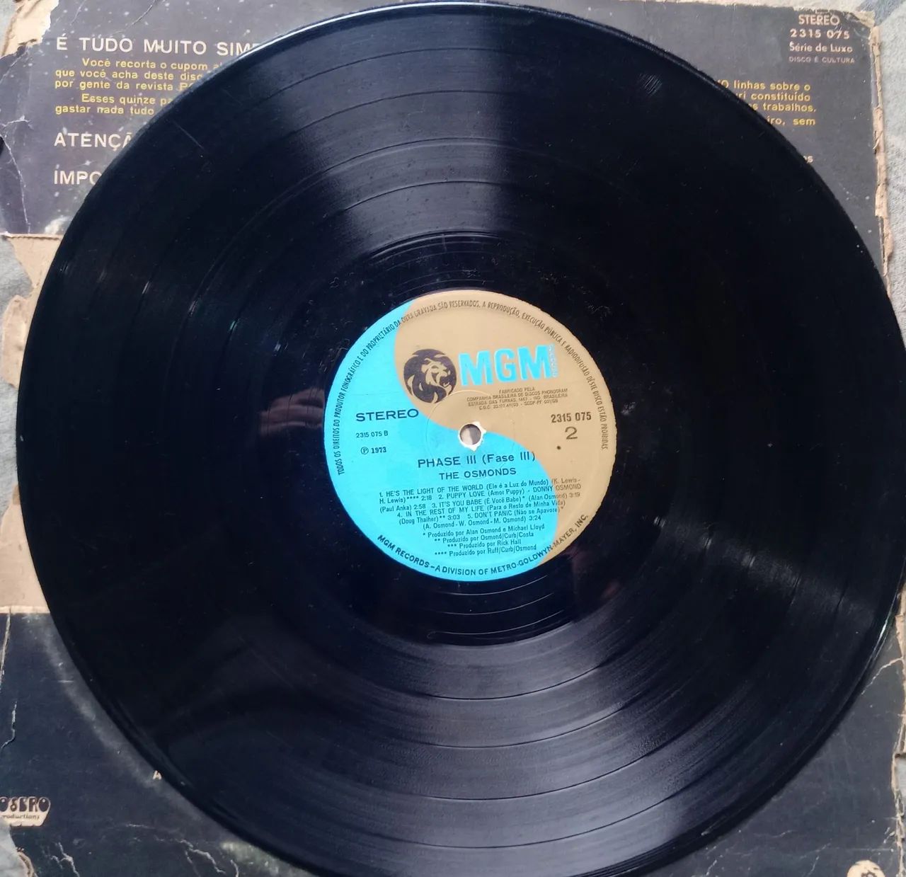 LP The Osmond's Phase III - Foto 5