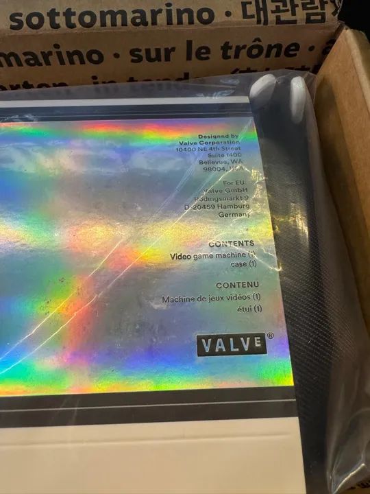 Steam Deck Oled 512gb 16gb - Console de Jogos Portátil novo lacrado  - Foto 3