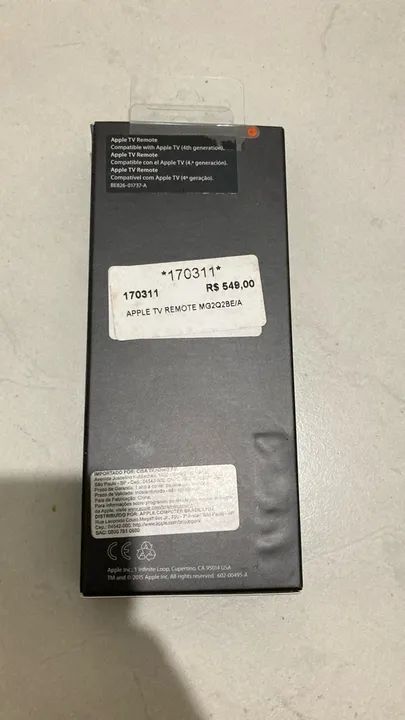 Controle Apple TV  - Foto 2