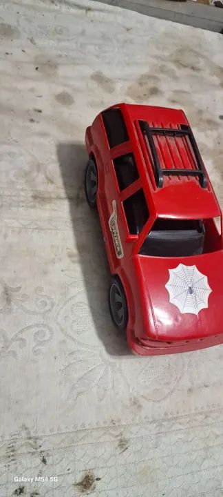 Carrinho de Brinquedo - Jeep Vermelho