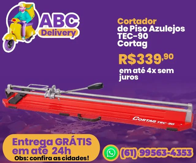 Cortador de Piso Azulejos TEC-90 Cortag