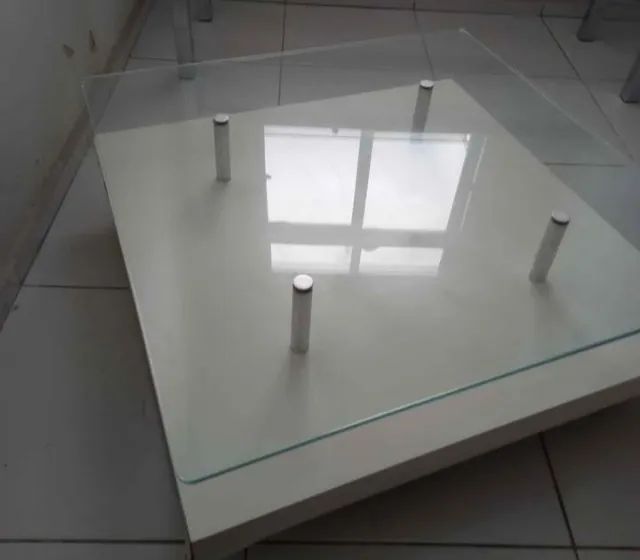 Centro com tampo de vidro - Foto 4