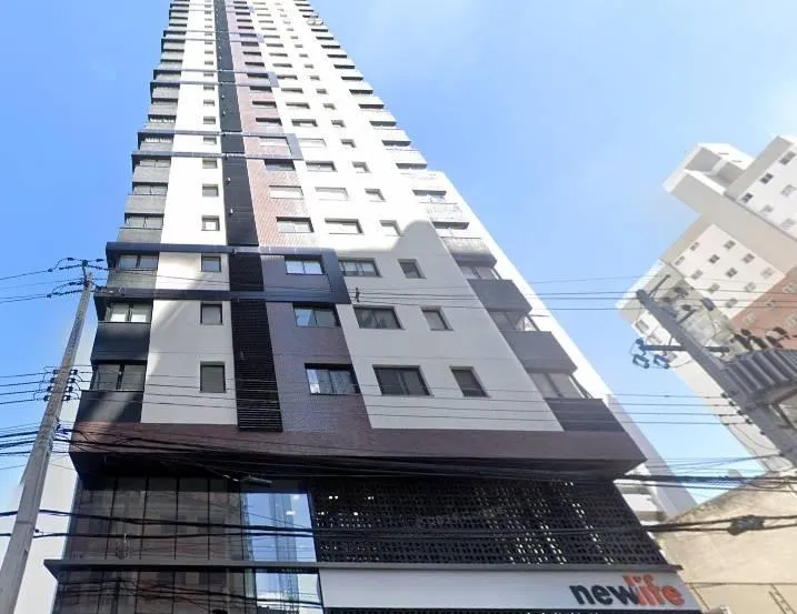 Studio 28m² à Venda no Edifício New Life - Centro de Curitiba