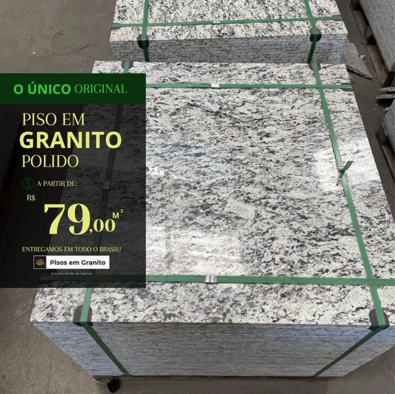 Pisos em Granito 90x90  - Foto 6