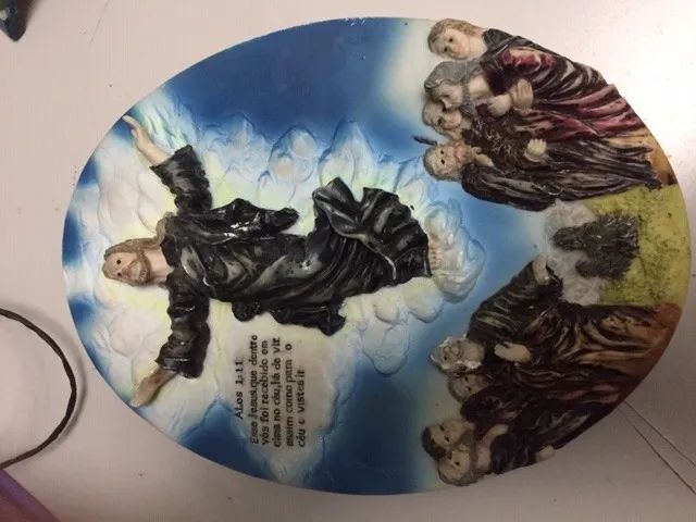 artigos religiosos diversos modelos de mesa e de parede - Foto 2
