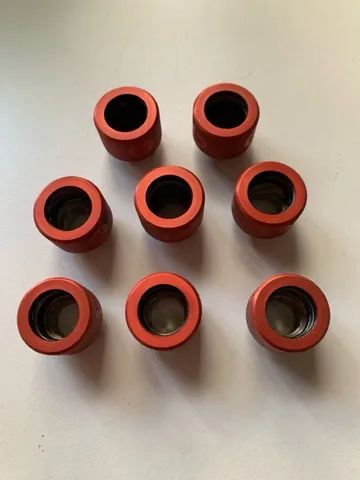 Fittings EK 12mm Vermelho 8 unidades - Foto 3