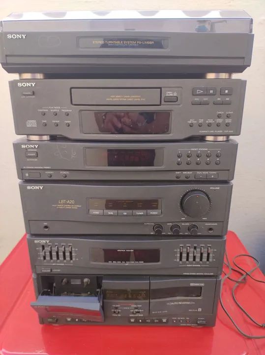 Aparelho Sony completo , revisão 