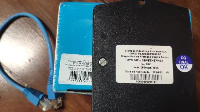 Dispositivo Protetor contra Surtos cabo Ethernet Dps S800 882.J.020 - Clamper - Foto 4