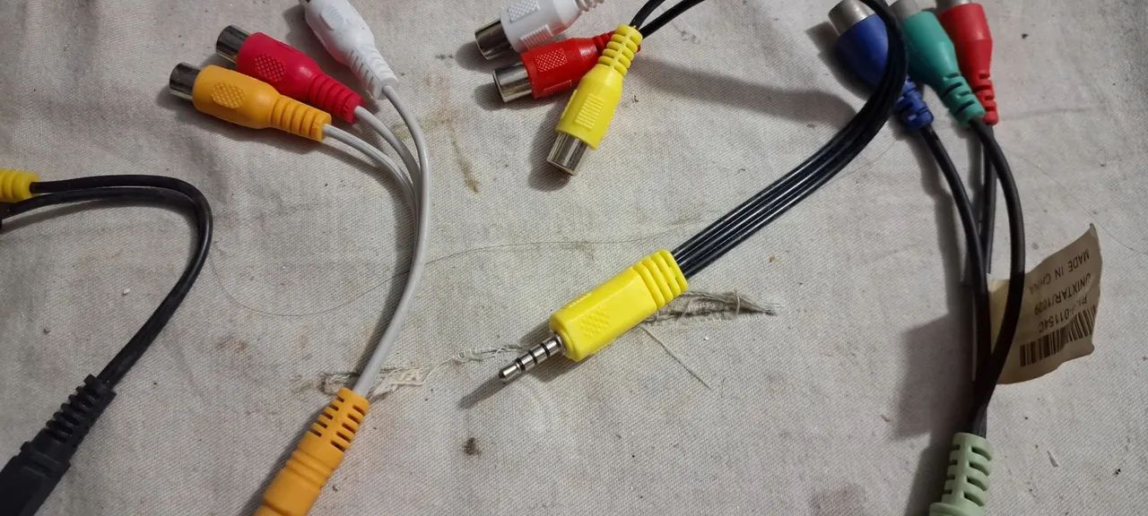 Cabo adaptador para audio e vídeo  - Foto 3