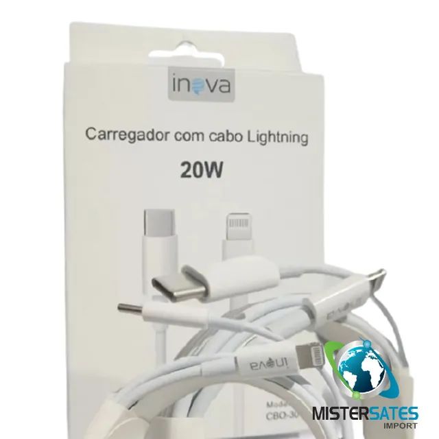 Cabo Inova - Usb-C Iphone- 18W - 2 Metros - CBO-30143 - COD 1165 - Foto 4
