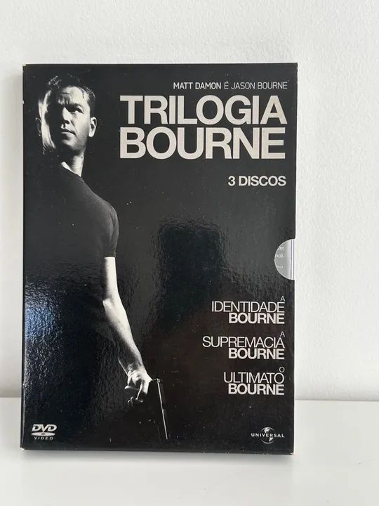 Dvd box trilogia identidade bourne