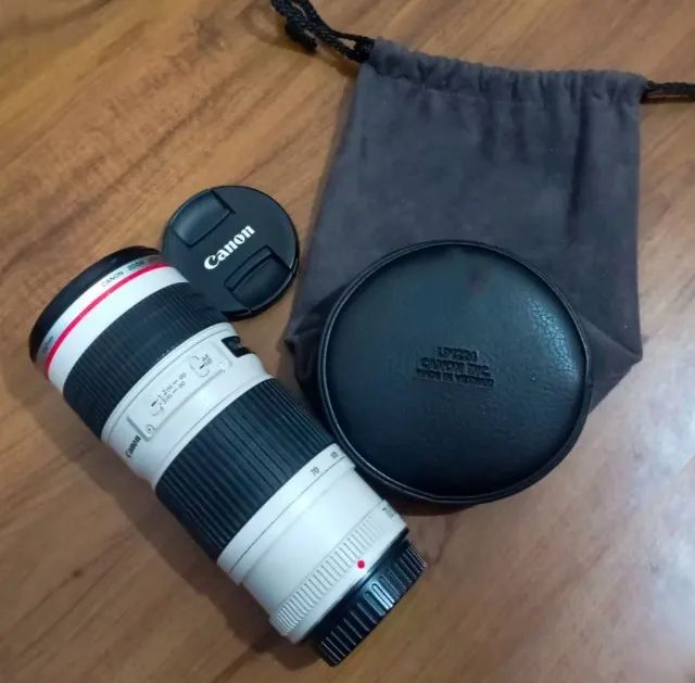 LENTE CANON - EF 70-200mm f/4L IS USM - Foto 4