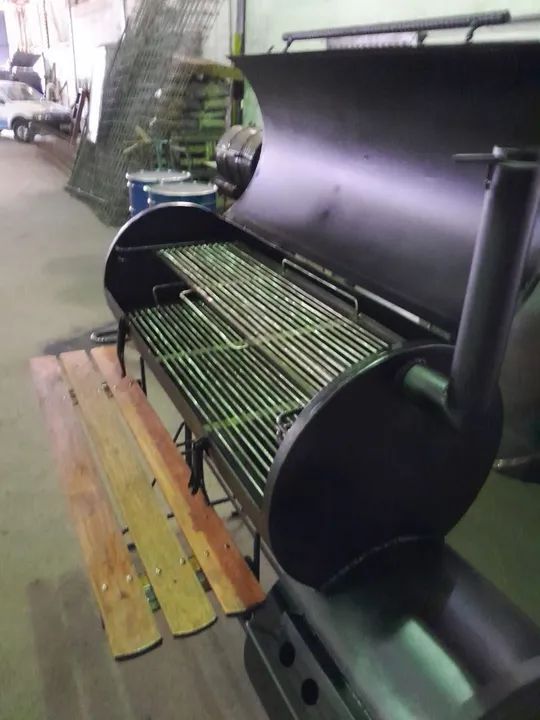 Pit Smoker BBQ Defumador Profissional  - Foto 2