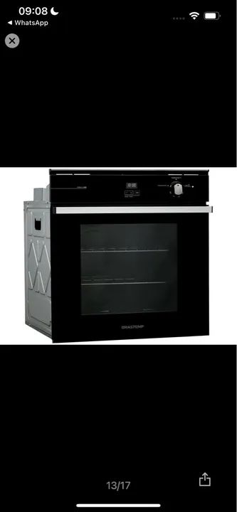 Forno Brastemp a gás de embutir novo - Foto 2